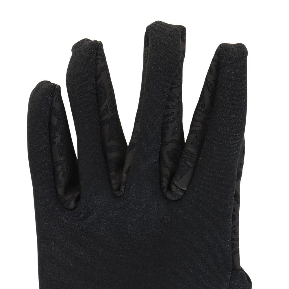 ニューエラ（NEW ERA）（メンズ）手袋 防寒 GLOVES フリース ウォーマー グローブ 黒 12541274 スマホ対応
