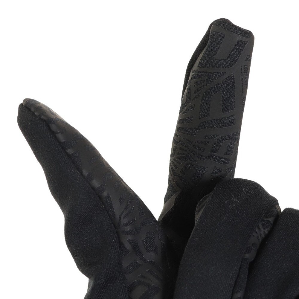 ニューエラ（NEW ERA）（メンズ）手袋 防寒 GLOVES フリース ウォーマー グローブ 黒 12541274 スマホ対応