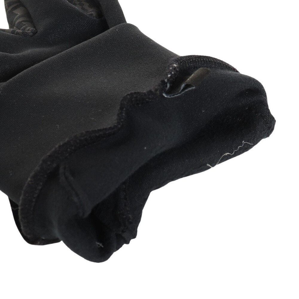 ニューエラ（NEW ERA）（メンズ）手袋 防寒 GLOVES フリース ウォーマー グローブ 黒 12541274 スマホ対応