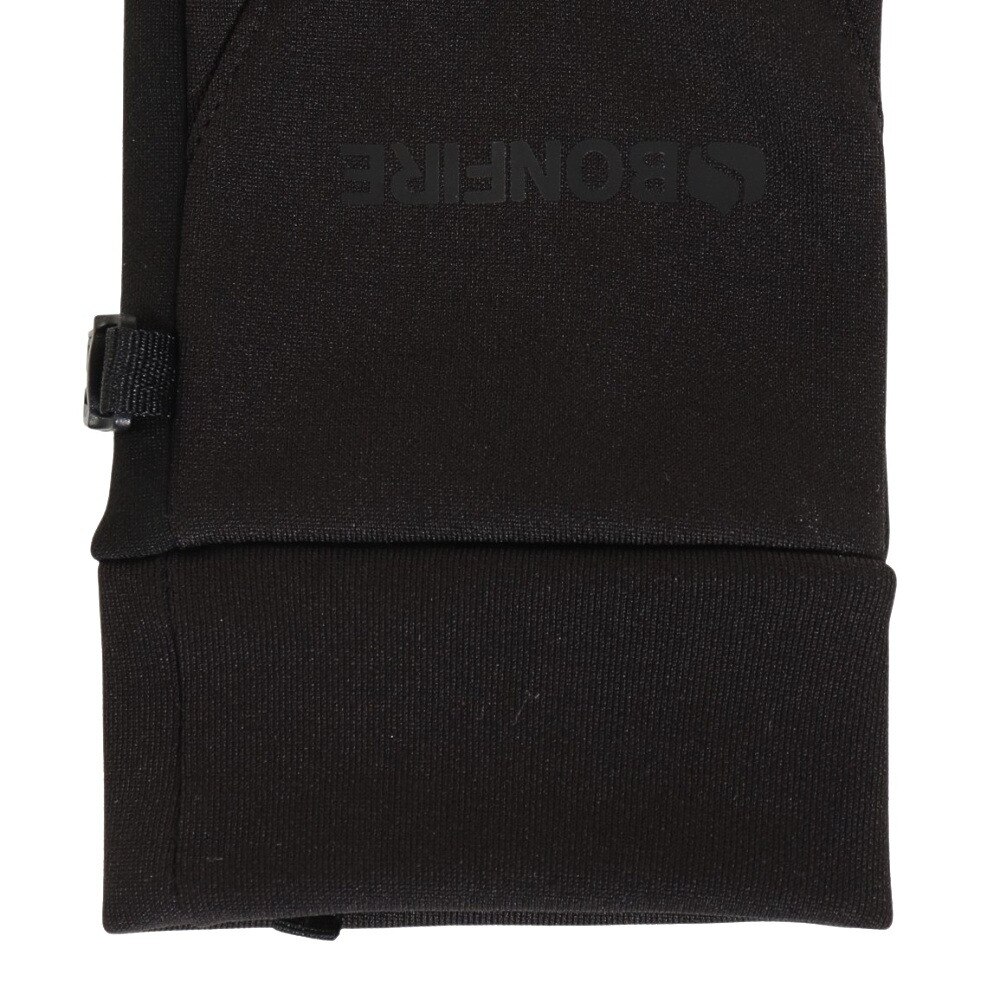 ボンファイア（Bonfire）（メンズ）手袋 防寒 ストレッチグローブ 黒 20BNF1FST2221 BLK スマホ対応