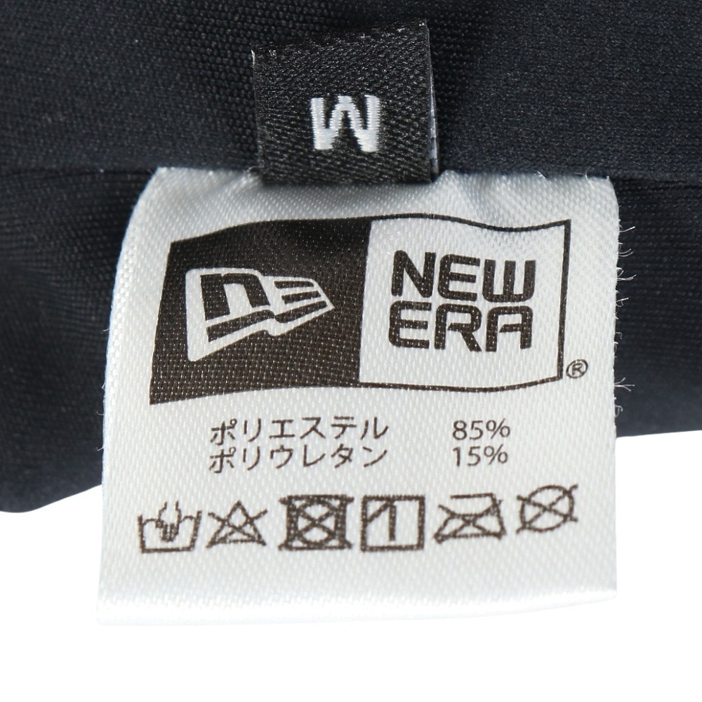 ニューエラ（NEW ERA）（メンズ、レディース）手袋 フリース ウォーマーグローブ 五本指タイプ 防寒 13772526 黒 M-LLサイズ スマホ対応