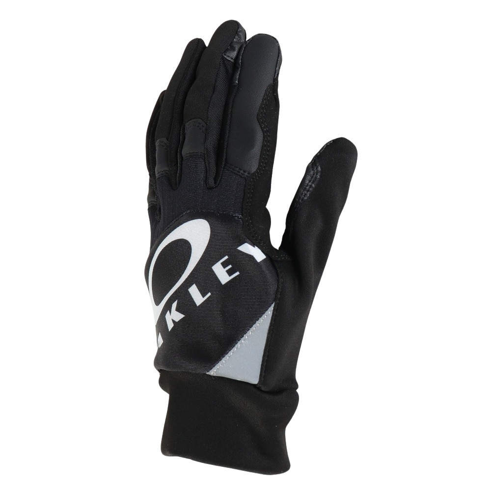オークリー（OAKLEY）（メンズ）手袋 ESSEN DURAB ウォームグローブ FOS901849-02E 黒 S-Lサイズ タッチスクリーン対応 吸汗速乾 保温