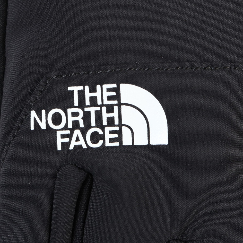 ザ・ノース・フェイス（THE NORTH FACE）（メンズ）防寒小物 あったか対策 ノース ウィンドストッパー イーチップ グローブ 黒 SS-LLサイズ NN62519 K