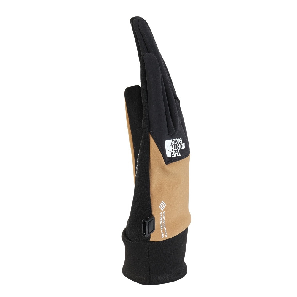 ザ・ノース・フェイス（THE NORTH FACE）（メンズ）防寒小物 あったか対策 ウィンドストッパー イーチップ グローブ 茶色 ブラウン SS-LLサイズ NN62519 UB