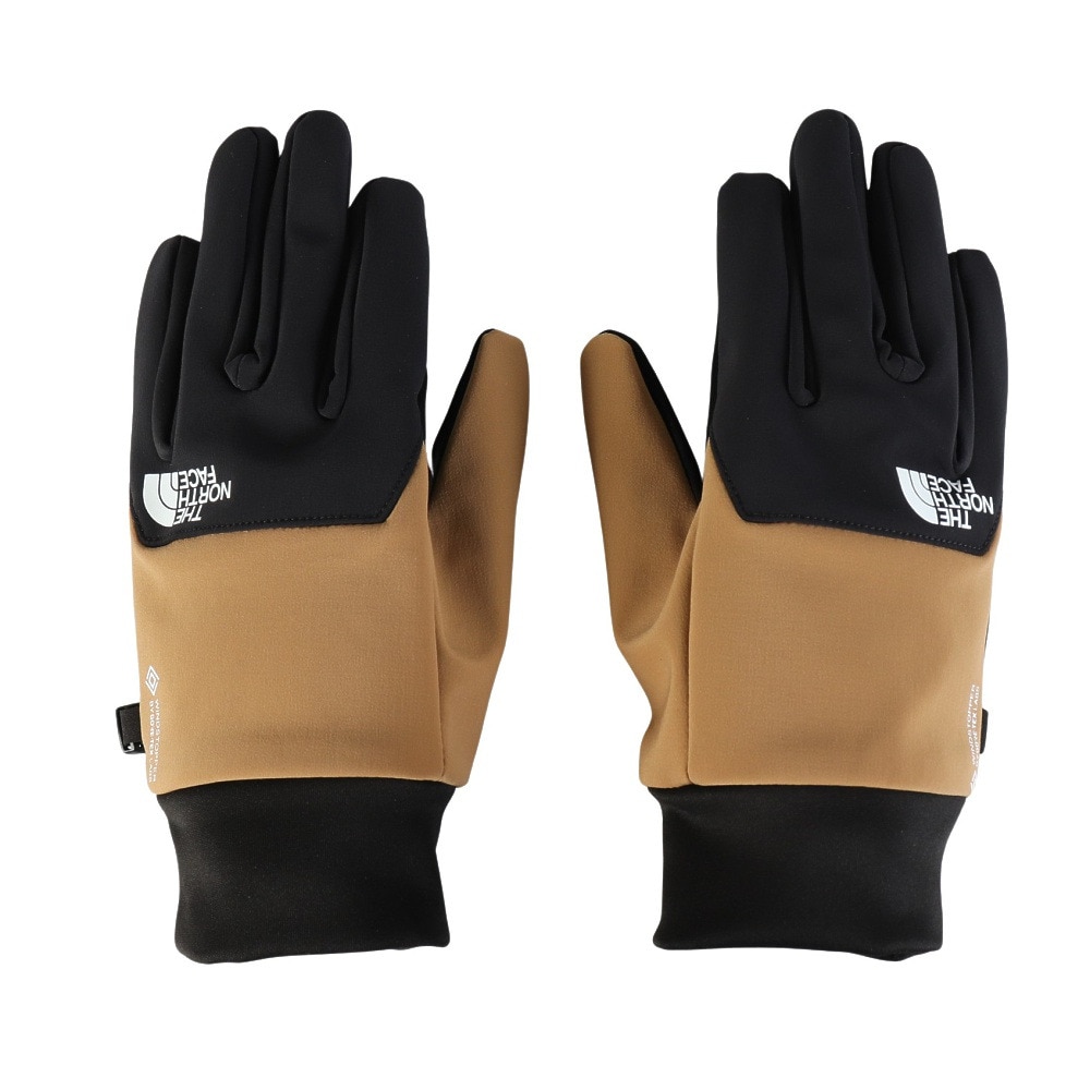 ザ・ノース・フェイス（THE NORTH FACE）（メンズ）防寒小物 あったか対策 ウィンドストッパー イーチップ グローブ 茶色 ブラウン SS-LLサイズ NN62519 UB
