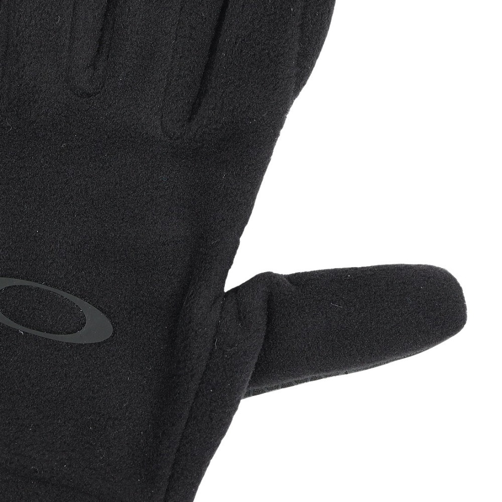 オークリー（OAKLEY）（メンズ、レディース）グローブ ESSENTIAL WARM GLOVE POLAR 黒 S-Lサイズ FOS902193-02E 手袋 保温 軽量 防寒小物
