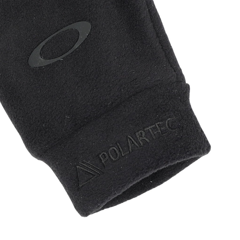 オークリー（OAKLEY）（メンズ、レディース）グローブ ESSENTIAL WARM GLOVE POLAR 黒 S-Lサイズ FOS902193-02E 手袋 保温 軽量 防寒小物