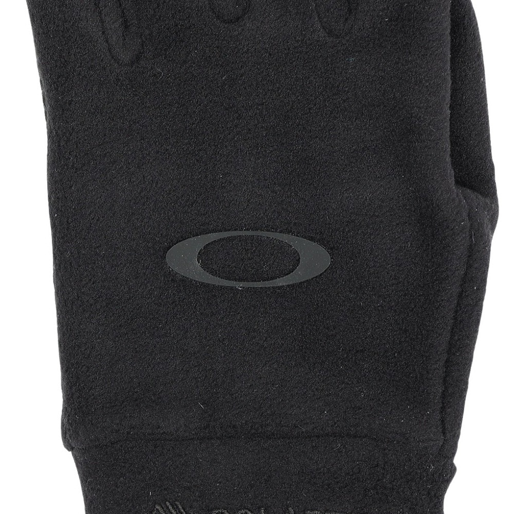 オークリー（OAKLEY）（メンズ、レディース）グローブ ESSENTIAL WARM GLOVE POLAR 黒 S-Lサイズ FOS902193-02E 手袋 保温 軽量 防寒小物