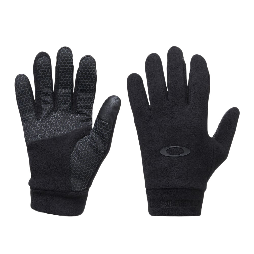 オークリー（OAKLEY）（メンズ、レディース）グローブ ESSENTIAL WARM GLOVE POLAR 黒 S-Lサイズ FOS902193-02E 手袋 保温 軽量 防寒小物