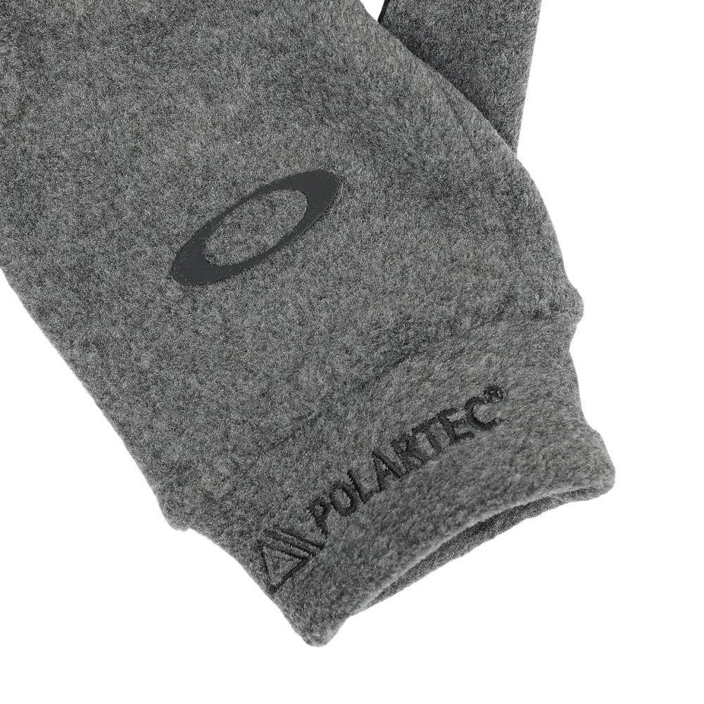 オークリー（OAKLEY）（メンズ、レディース）グローブ ESSENTIAL WARM GLOVE POLAR ダークグレー S-Lサイズ FOS902193-29A 手袋 保温 防寒小物