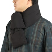 ノーブランド(NO BRAND)(メンズ、レディース)中わたマフラー 900NN2ST0380 BLK 防寒