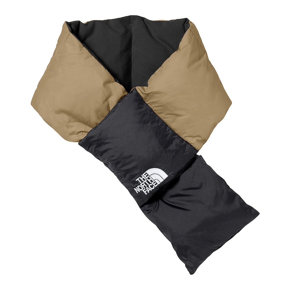 ザ・ノース・フェイス（THE NORTH FACE）（メンズ、レディース）ヌプシマフラー カーキ NN72511 CK 保温 軽量 軽い ボリューム