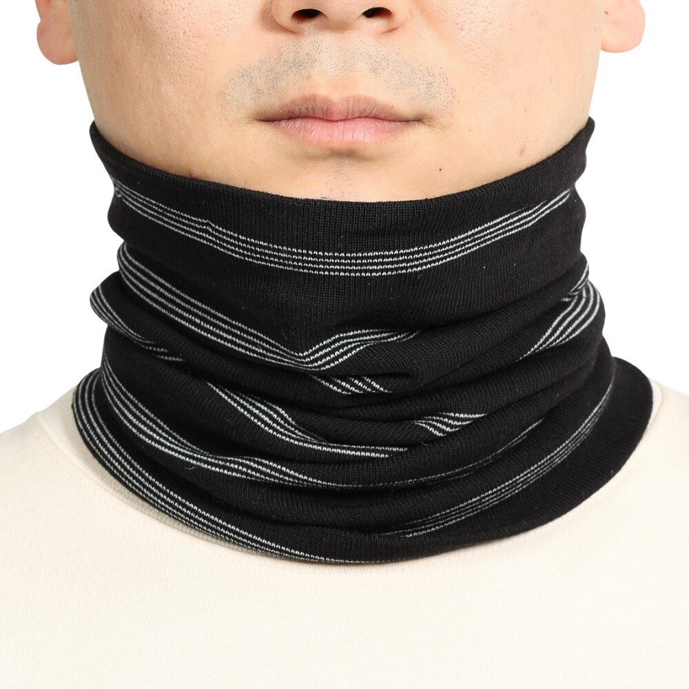 Northern Country（Northern Country）（メンズ）ニットネックウォーマー NA-9106 BK/WT 防寒