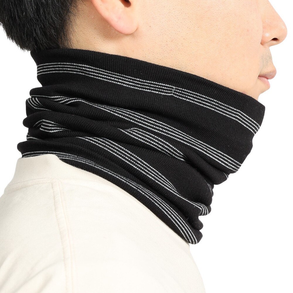Northern Country（Northern Country）（メンズ）ニットネックウォーマー NA-9106 BK/WT 防寒