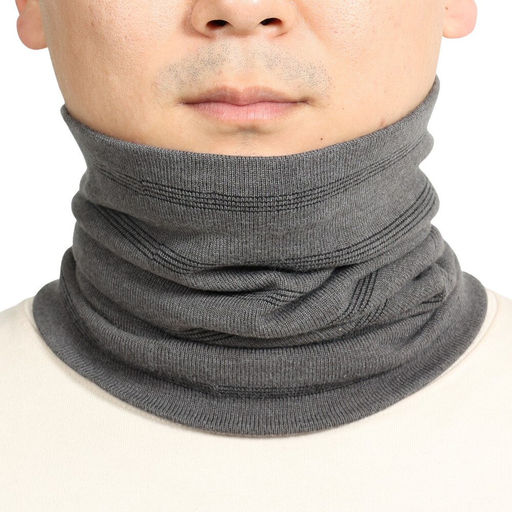 Northern Country（Northern Country）（メンズ）ニットネックウォーマー NA-9106 GY/BK 防寒