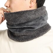 その他ブランド（OTHER BRAND）（メンズ）リバーシブル ボーダーネックウォーマー 900NN2ST0373 CGRY