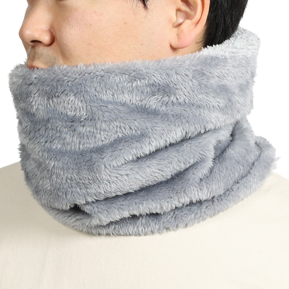 ノーブランド（NO BRAND）（メンズ）リバーシブル ボーダーネックウォーマー 900NN2ST0373 GRY 防寒
