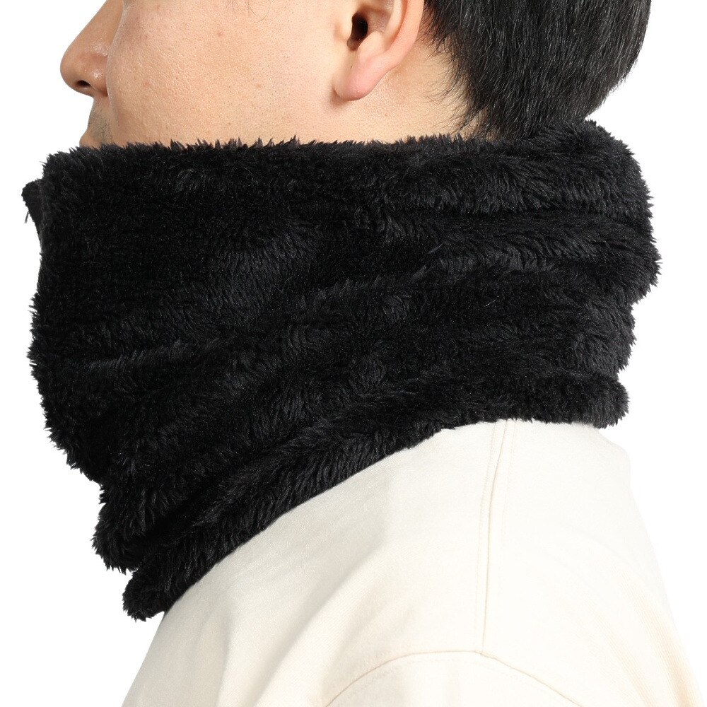 ノーブランド（NO BRAND）（メンズ）ヘンリーネックボアネックウォーマー 900NN2ST0374 BLK 防寒