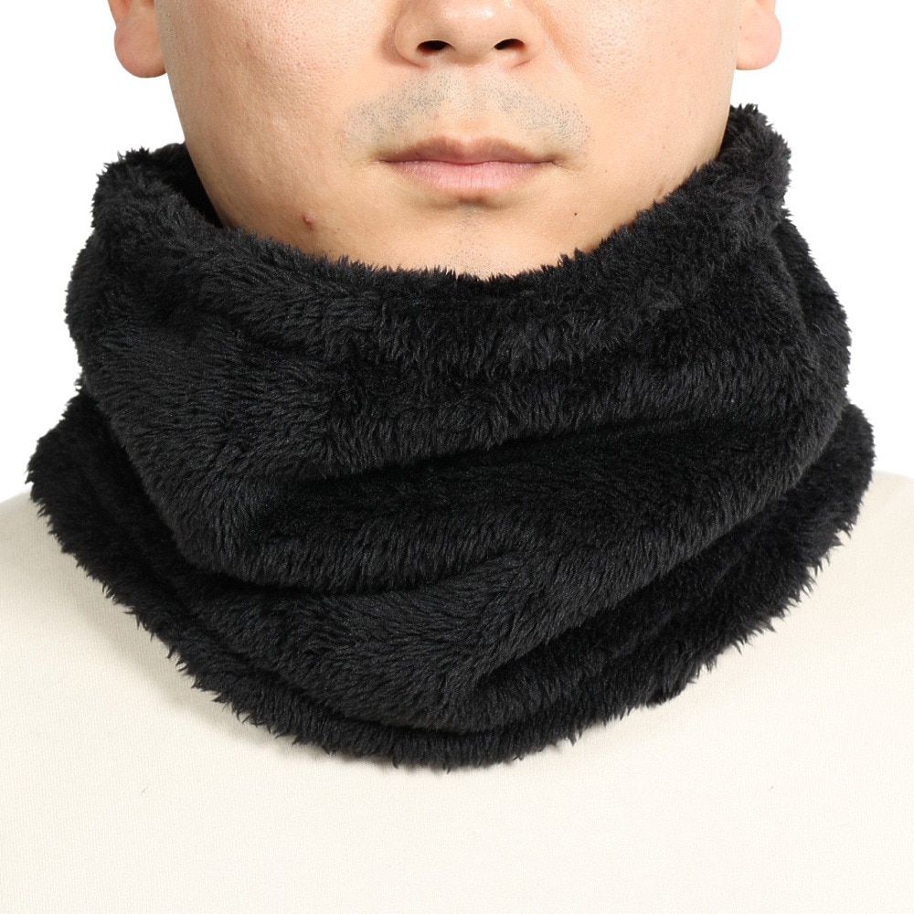 ポカムネックウォーマー 黒 取りまわし