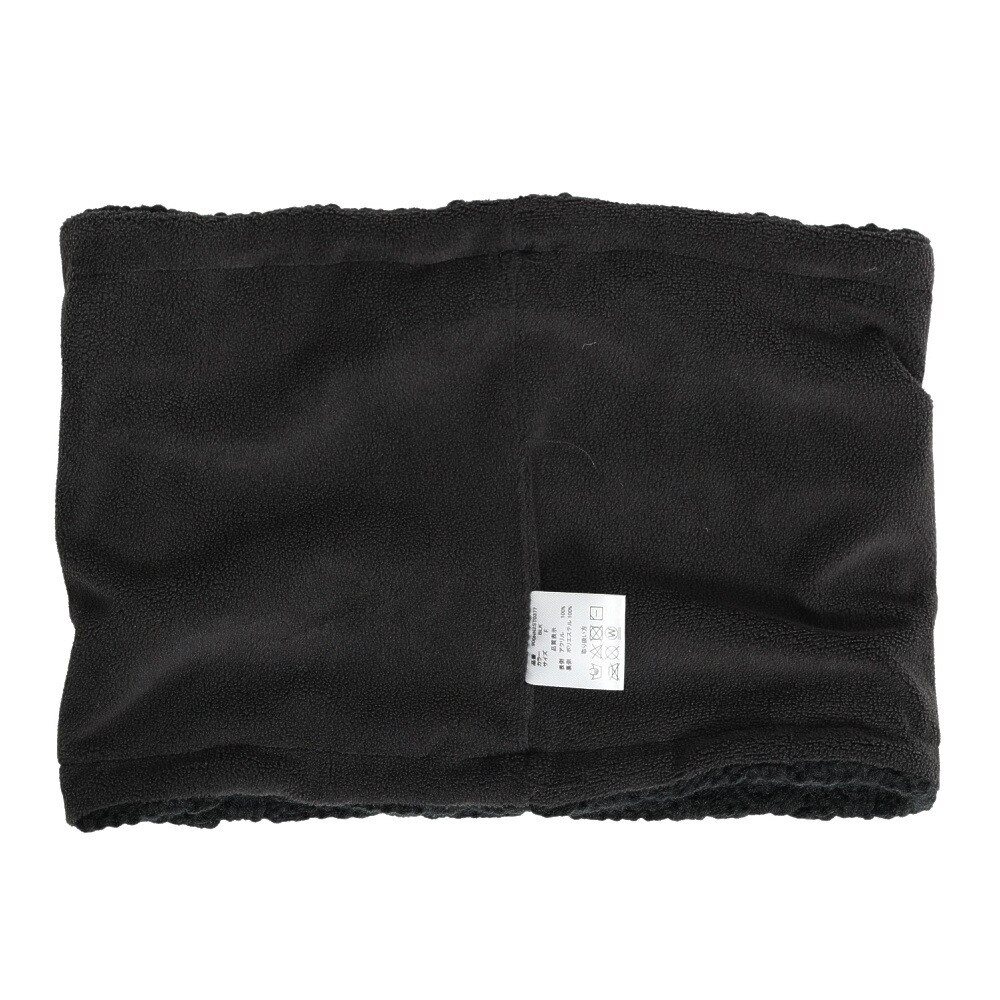 ノーブランド（NO BRAND）（メンズ、レディース）ニットネックウォーマー 900NN2ST0377 BLK 防寒
