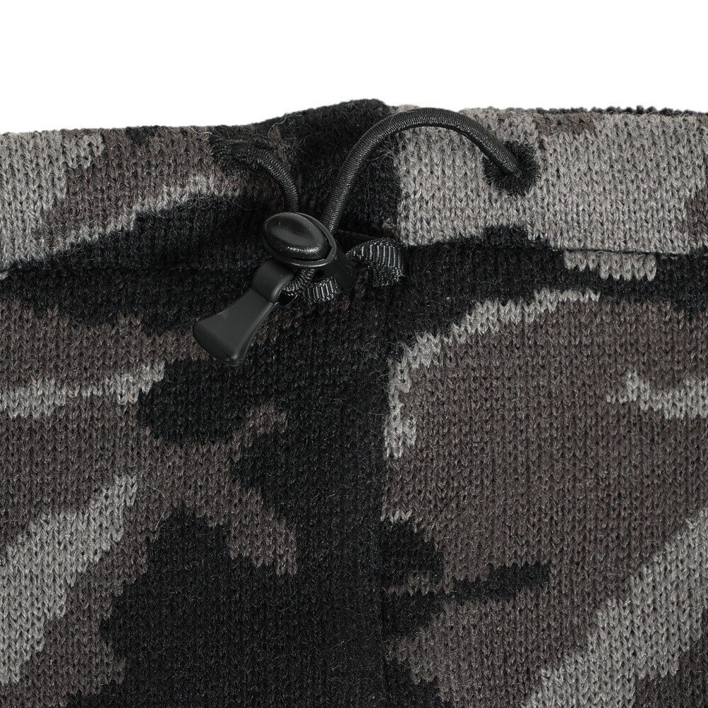 その他ブランド（OTHER BRAND）（メンズ、レディース）ニットネックウォーマー 900NN2ST0377 CAMO 防寒 チャコールグレー