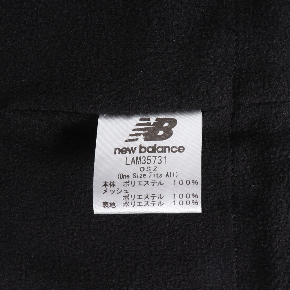 ニューバランス（new balance）（メンズ、レディース）ネックウォーマー LAM35731BK 防寒