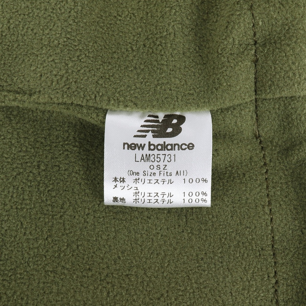 ニューバランス（new balance）（メンズ、レディース）ネックウォーマー LAM35731DON 防寒 オリーブ