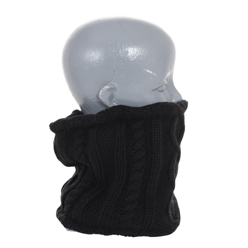 クー（Coo.）（メンズ）防風 ニットネックウォーマー 防寒 900Q3ST0020 BLK 黒 防風