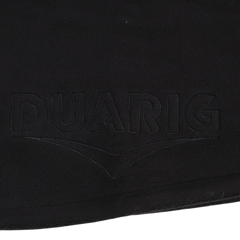 デュアリグ（DUARIG）（メンズ、レディース）フリース ネックウォーマー 4F0002-WAWG-900ST BLK 黒 フリーサイズ