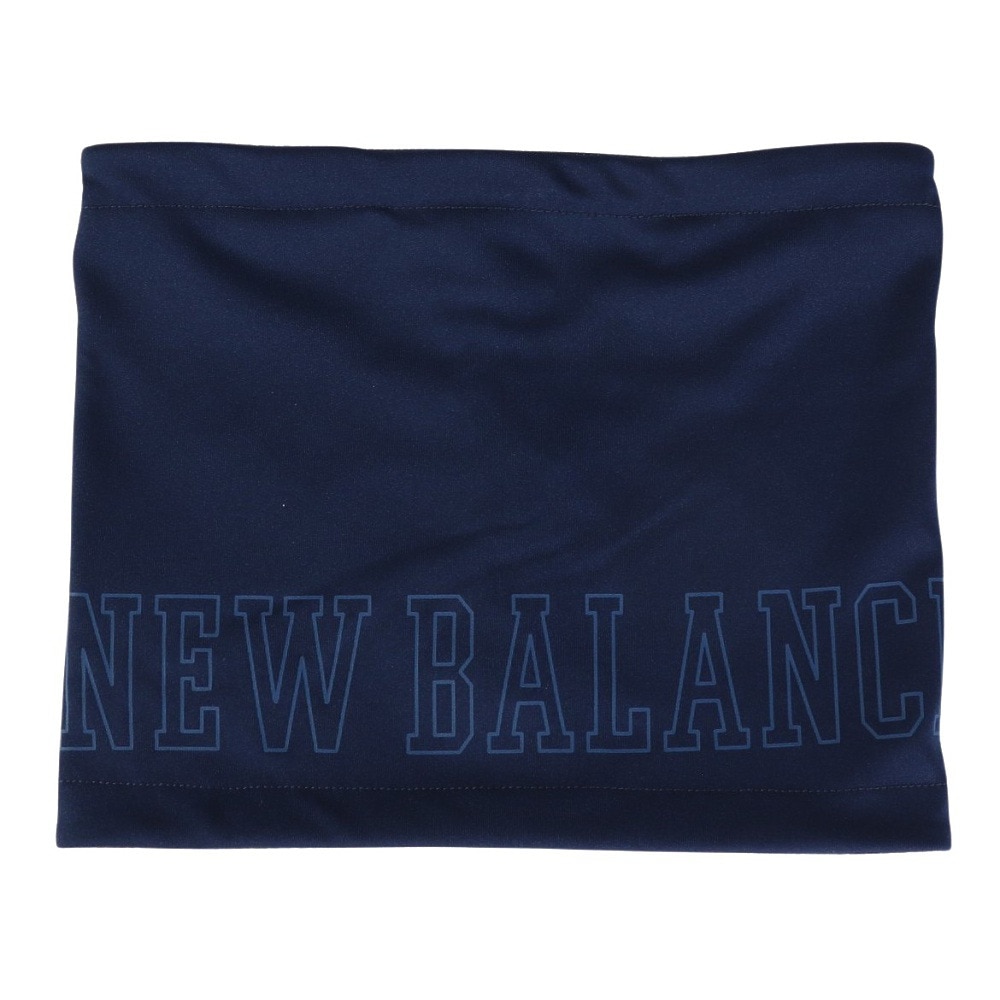 ニューバランス（new balance）（メンズ）フリースネックカバー ネックウォーマー LAM45678NV ネイビー 防寒 通気性 保温 紫外線対策