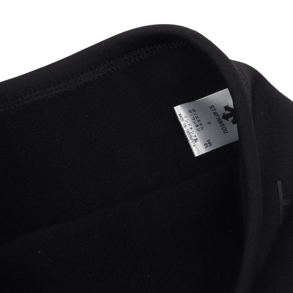 デサント（DESCENTE）（メンズ）ライトストレッチ 3Dネックウォーマー ST4FNW50U BK00 黒 裏起毛