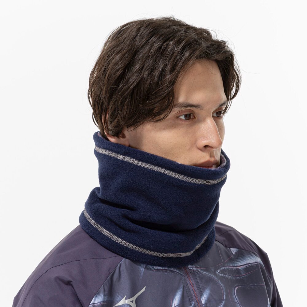 KENZO ネイビー ネックウォーマー ミズノ（MIZUNO）（メンズ、レディース）ネックウォーマー