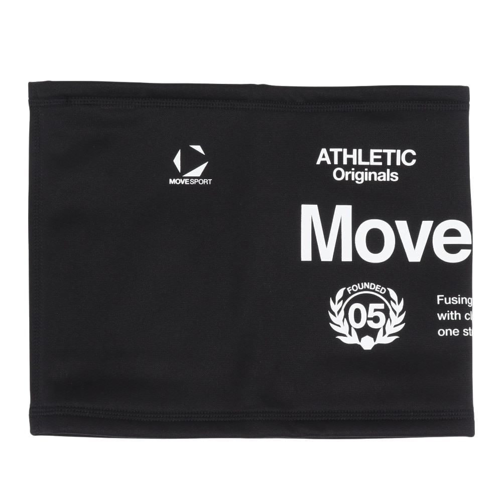 デサント（DESCENTE）（メンズ、レディース）防寒 ライトストレッチネックウォーマー 黒 ブラック ST5FNW50U BK00 シンプル 