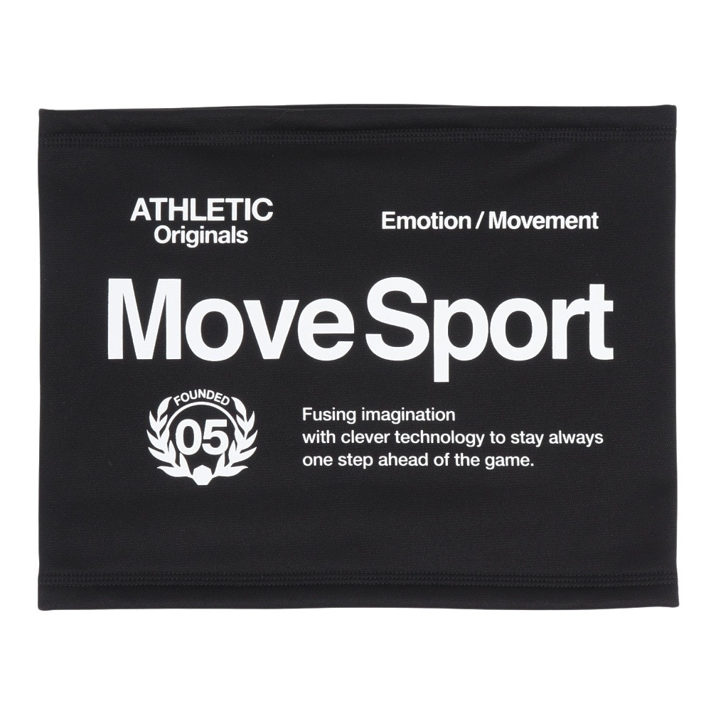 デサント（DESCENTE）（メンズ、レディース）防寒 ライトストレッチネックウォーマー 黒 ブラック ST5FNW50U BK00 シンプル 