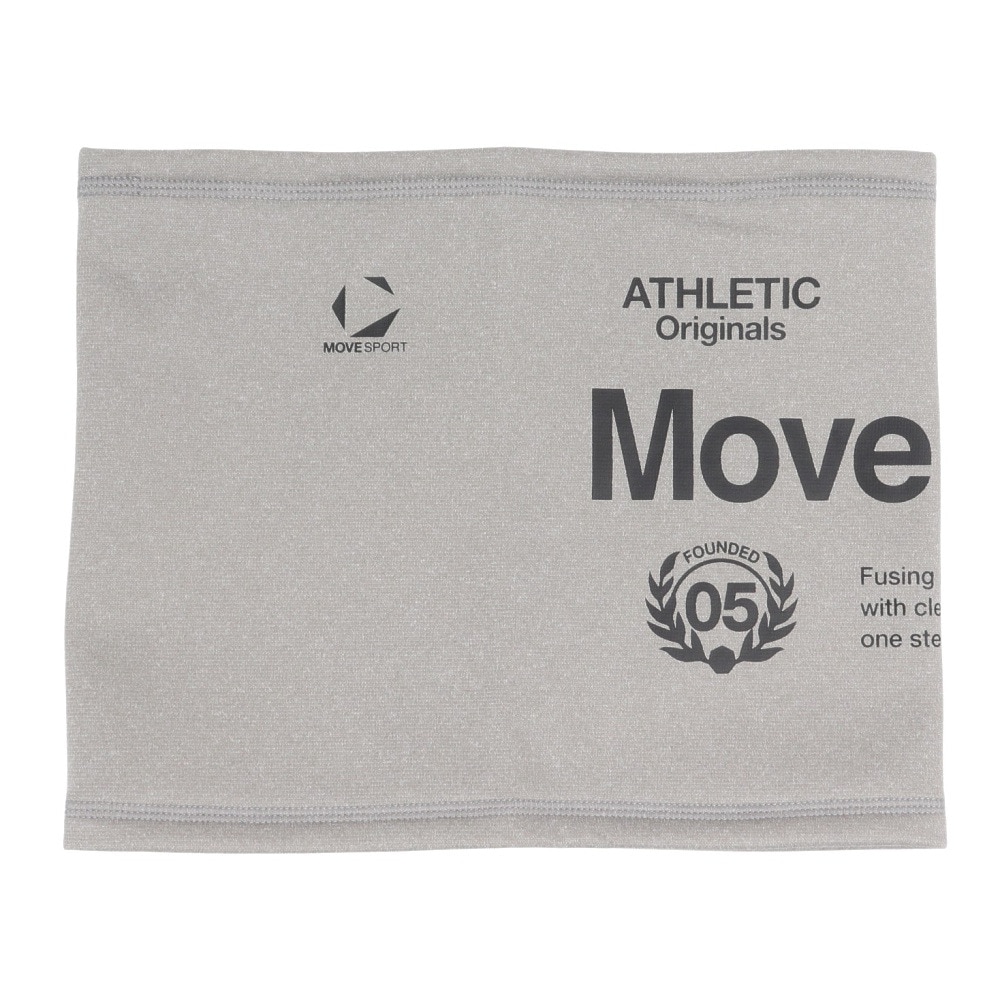 デサント（DESCENTE）（メンズ、レディース）防寒 ライトストレッチネックウォーマー グレー 灰色 ST5FNW50U GY00 シンプル