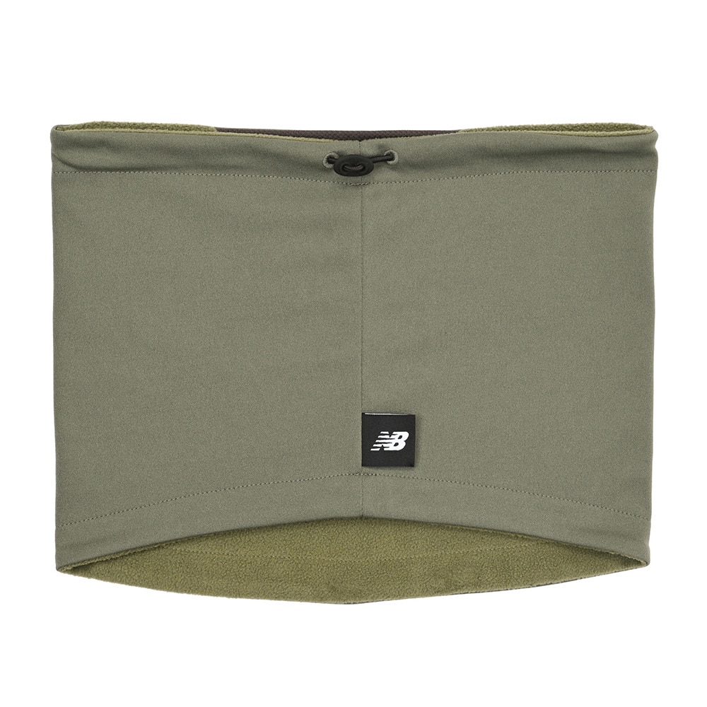 ニューバランス（new balance）（メンズ、レディース）フリースネックウォーマー 緑 グリーン LAM55703DIO 防寒小物 防寒対策 寒さ対策 あったか