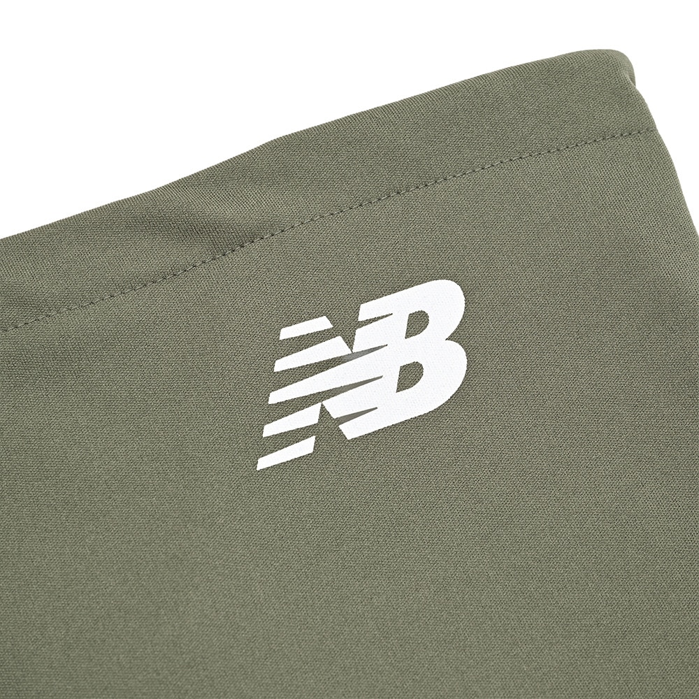 ニューバランス（new balance）（メンズ、レディース）フリースネックウォーマー 緑 グリーン LAM55703DIO 防寒小物 防寒対策 寒さ対策 あったか