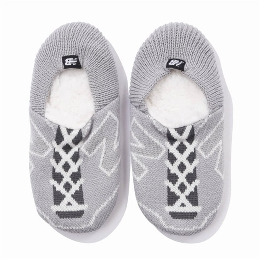 ニューバランス（new balance）（メンズ）スニーカー柄ルームソックス JASL0756GR 防寒