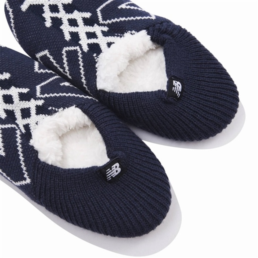 ニューバランス（new balance）（メンズ）スニーカー柄ルームソックス JASL0756NV 防寒