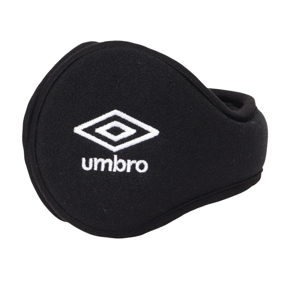 アンブロ（UMBRO）（メンズ）イヤーウォーマー UUAYJK55 BK 折りたたみ 防寒 保温 黒