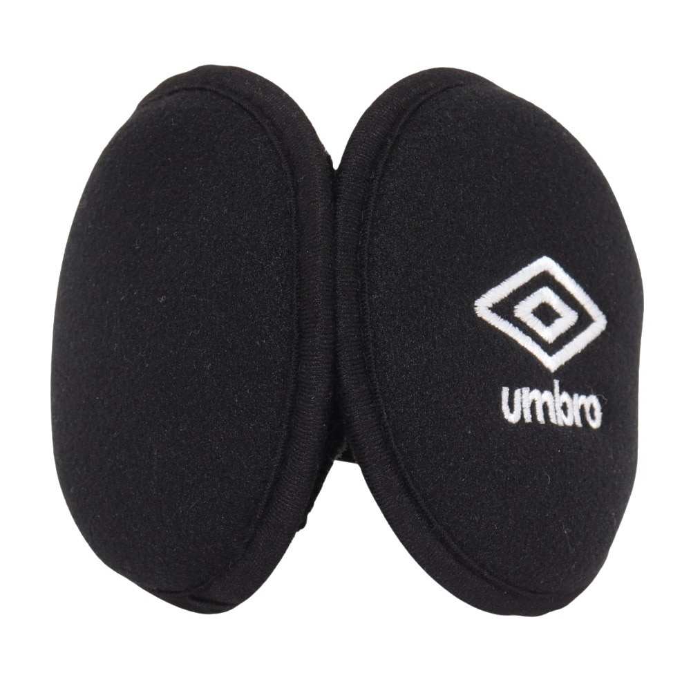 アンブロ（UMBRO）（メンズ）イヤーウォーマー UUAYJK55 BK 折りたたみ 防寒 保温 黒
