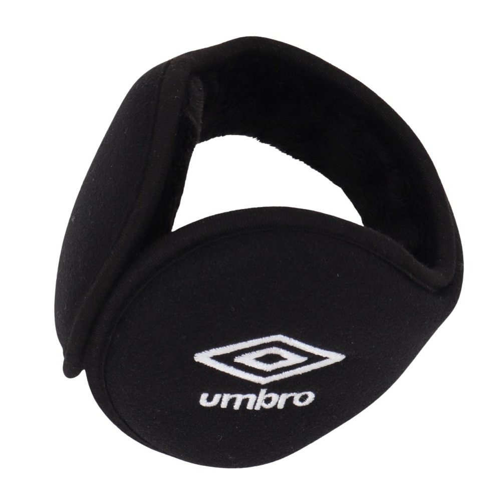 アンブロ（UMBRO）（メンズ）イヤーウォーマー UUAYJK55 BK 折りたたみ 防寒 保温 黒