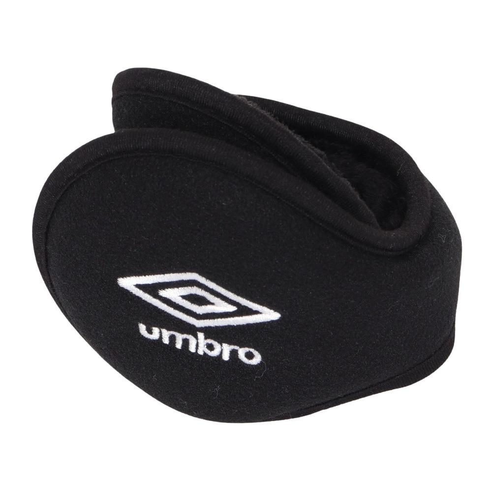 アンブロ（UMBRO）（メンズ）イヤーウォーマー UUAYJK55 BK 折りたたみ 防寒 保温 黒
