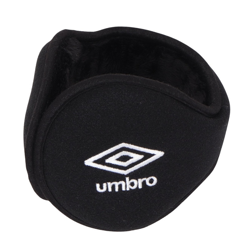 アンブロ（UMBRO）（メンズ）イヤーウォーマー UUAYJK55 BK 折りたたみ 防寒 保温 黒