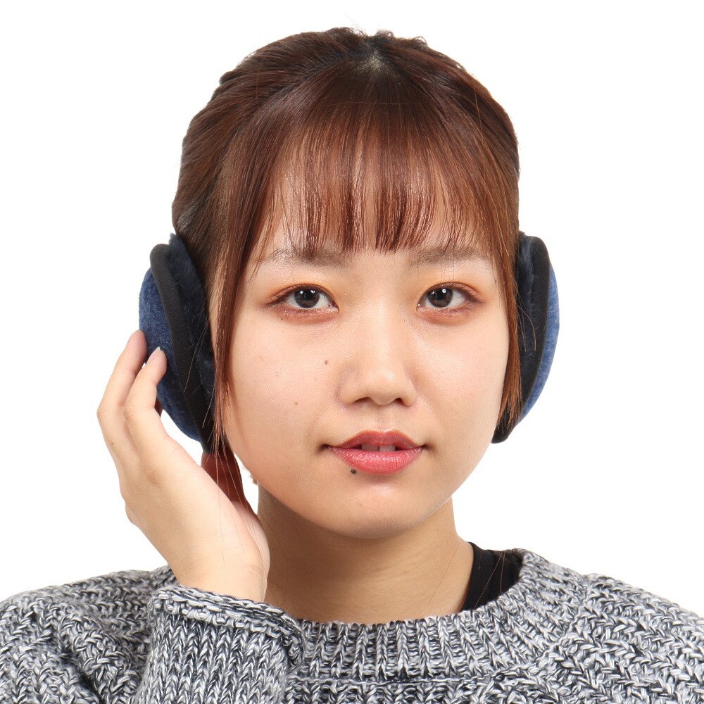 ノーブランド（NO BRAND）（メンズ）イヤーマフ 耳あて 防寒 バックアーム ネイビー 900NN1NT2809NVY