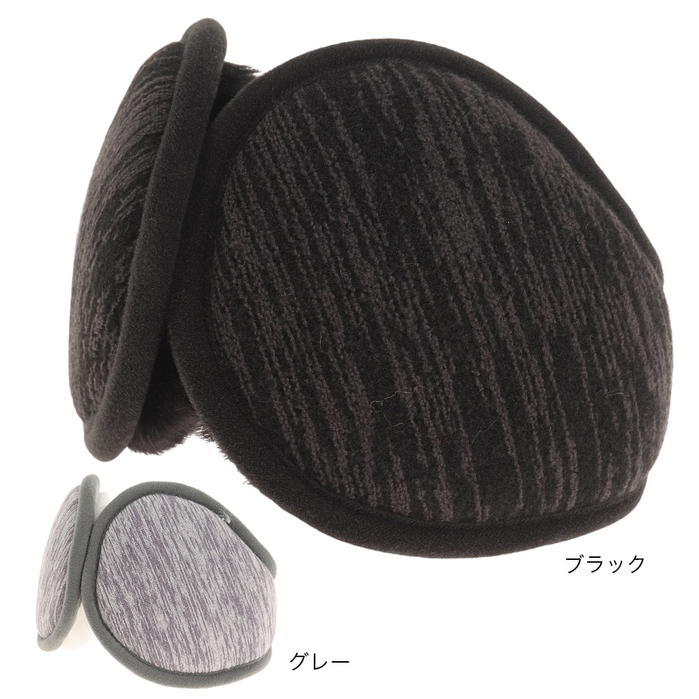 その他ブランド（OTHER BRAND）（メンズ）耳あて 杢ニットバックアーム イヤーマフ 900NN1NT2813BLK 防寒
