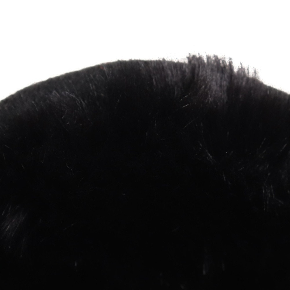 ノーブランド（NO BRAND）（メンズ）耳あて ツイルバックアーム イヤーマフ 900NN2II0547 BLK 防寒