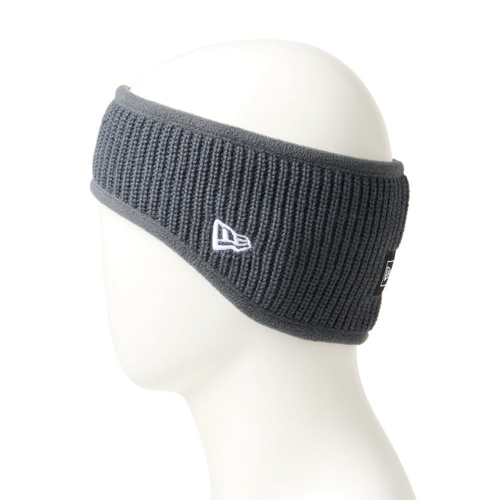 ニューエラ（NEW ERA）（メンズ、レディース）ニット イヤーウォーマー リブ ボックスロゴ 14669990