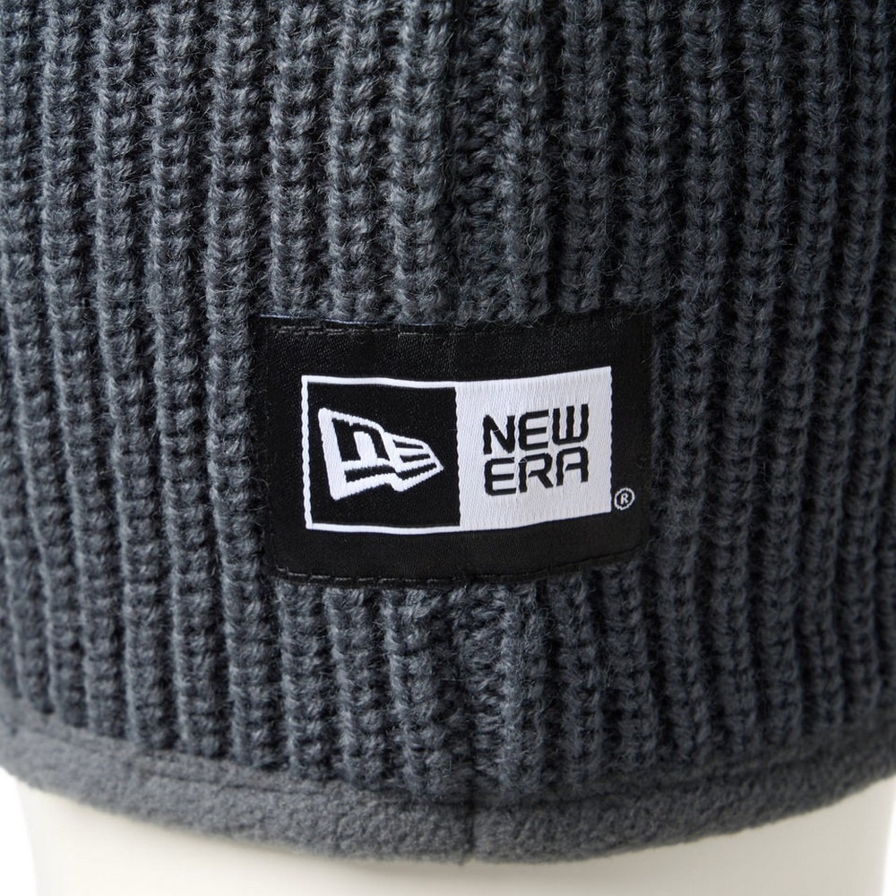 ニューエラ（NEW ERA）（メンズ、レディース）ニット イヤーウォーマー リブ ボックスロゴ 14669990