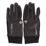 デサント（DESCENTE）（メンズ、レディース）防風ストレッチフィールドグローブ DMAUJD92 GYBK